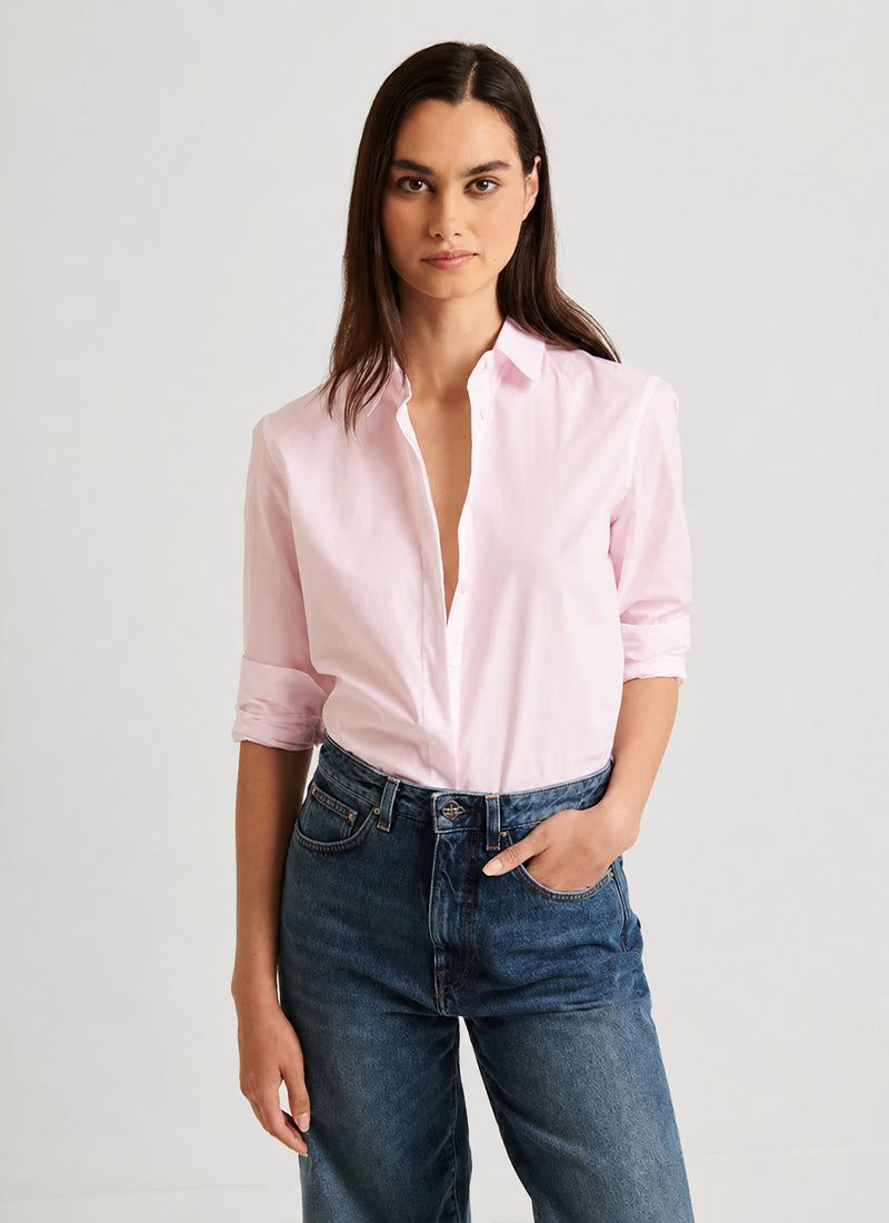Long Sleeve Cotton Relaxed Shirt