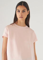 Patrick Assaraf Silk Short Sleeve Crewneck Shirt