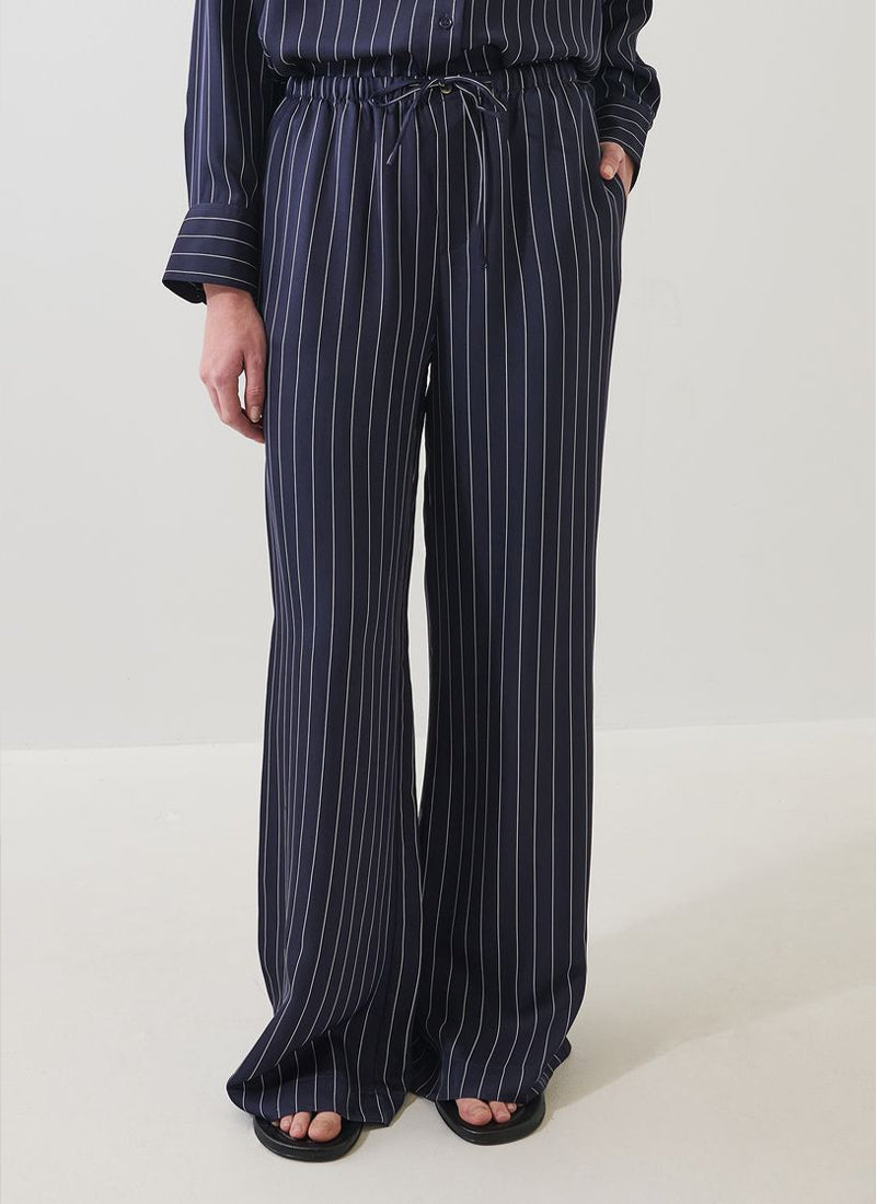 Patrick Assaraf Silk Drawstring Pant