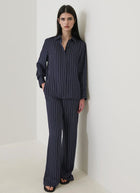 Patrick Assaraf Silk Drawstring Pant