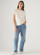 Patrick Assaraf Silk Short Sleeve Crewneck Shirt