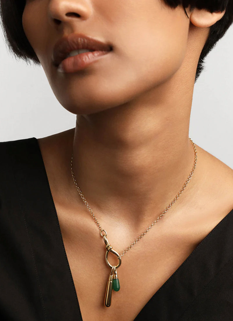 PDPAOLA Stacker Clasp Chain Necklace