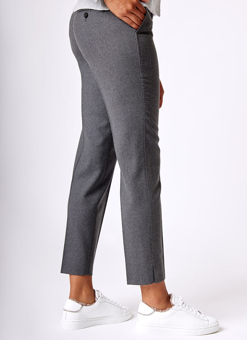 Peserico Stretch-Wool Slim-Fit Pant