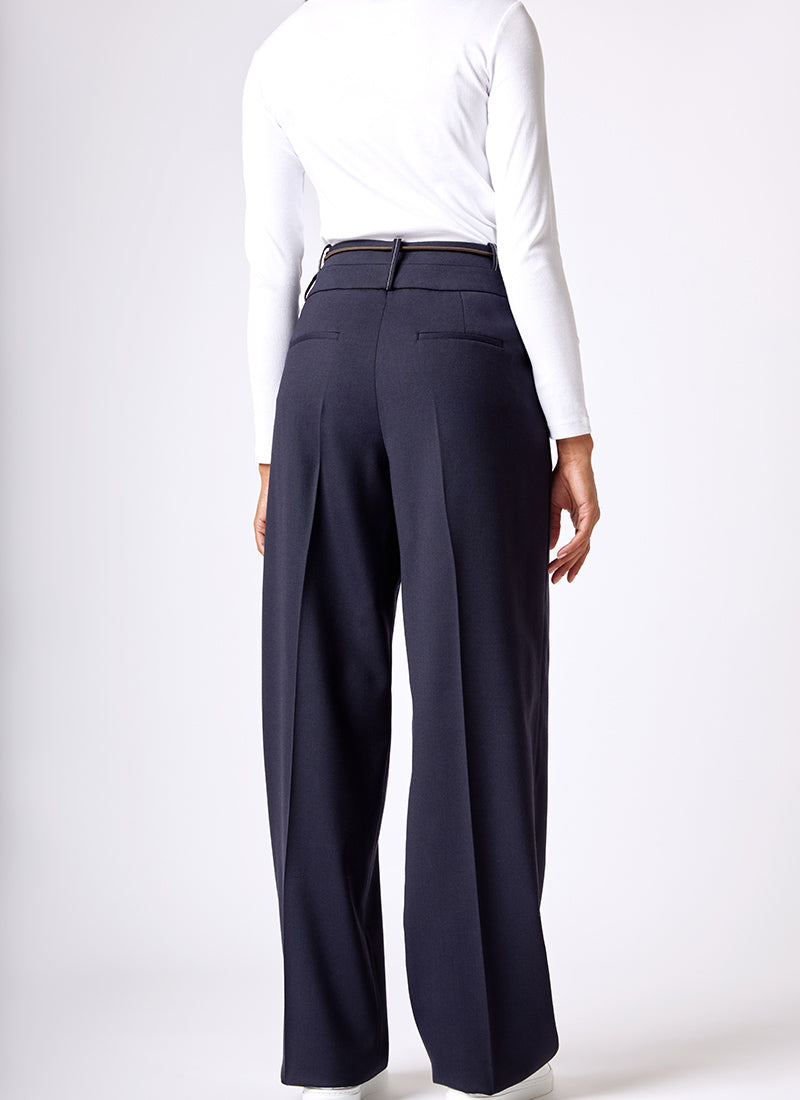 Peserico Wool Palazzo Pant