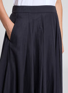 Peserico Cotton Voile Midi Skirt