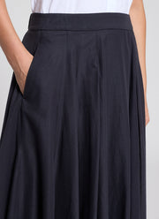 Peserico Cotton Voile Midi Skirt