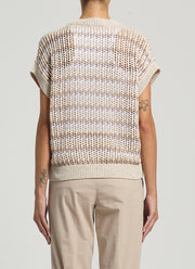 Peserico Sequin Tricot Cotton Sweater