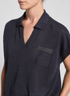 Peserico Tricot Crepe Linen Sweater