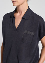 Peserico Tricot Crepe Linen Sweater