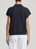 Peserico Tricot Crepe Linen Sweater