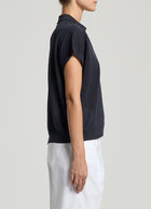 Peserico Tricot Crepe Linen Sweater