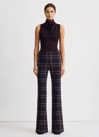 Pintuck Flare Pant