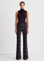 Pintuck Flare Pant