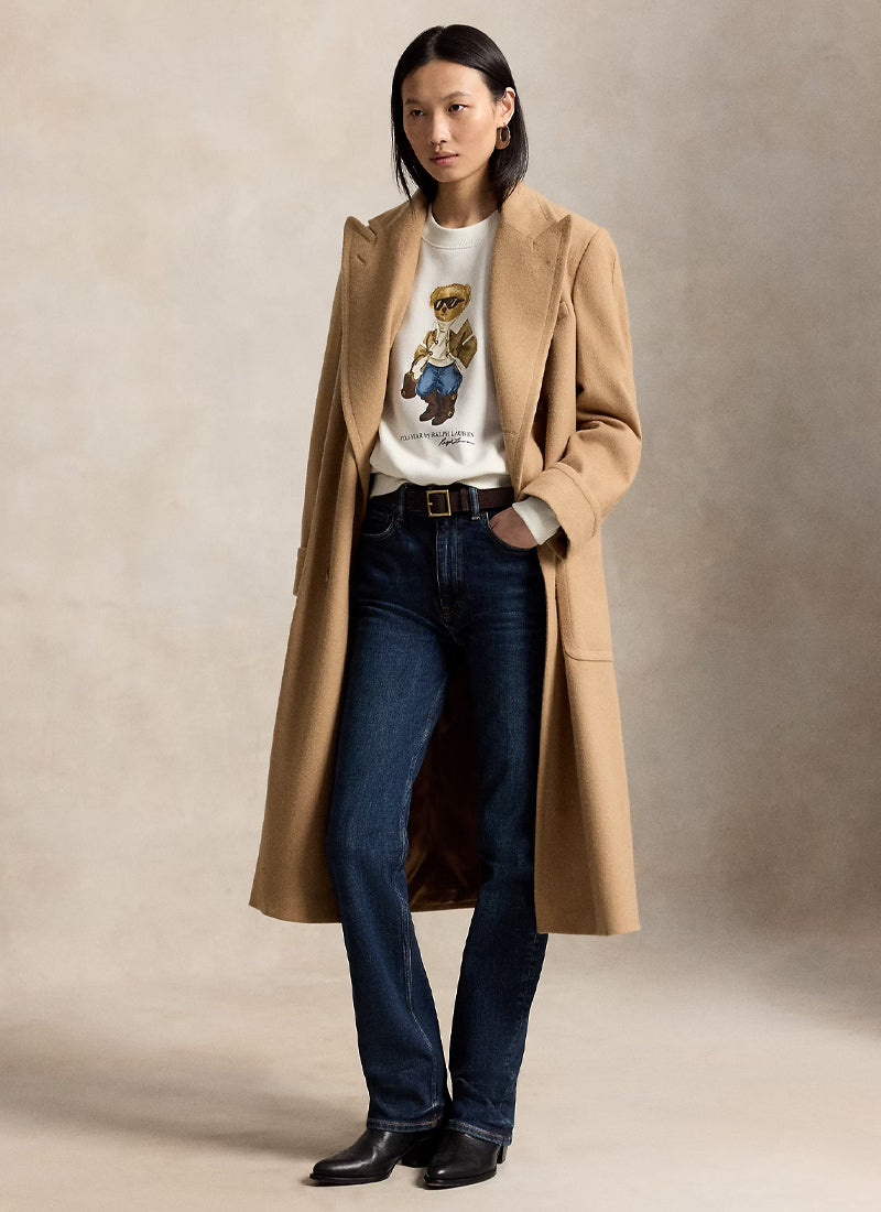 Polo Bear Fleece Crewneck Sweatshirt