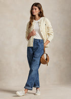 The Cable Knit Cashmere Blend Cardigan by POLO RALPH LAUREN at Andrews