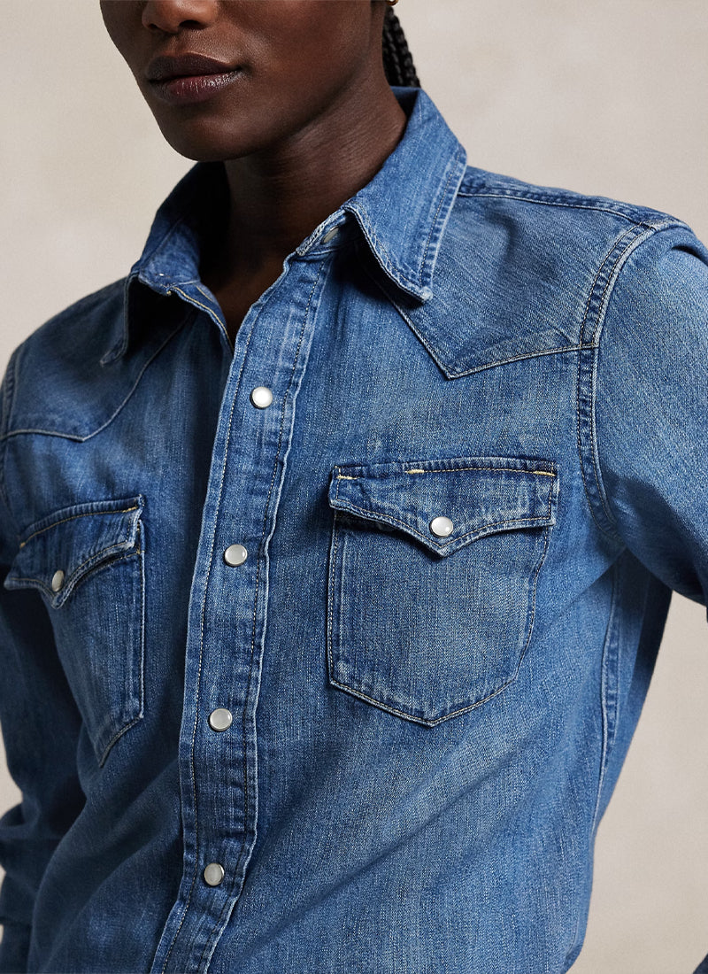 Polo Ralph Lauren Denim Long Sleeve Button Down