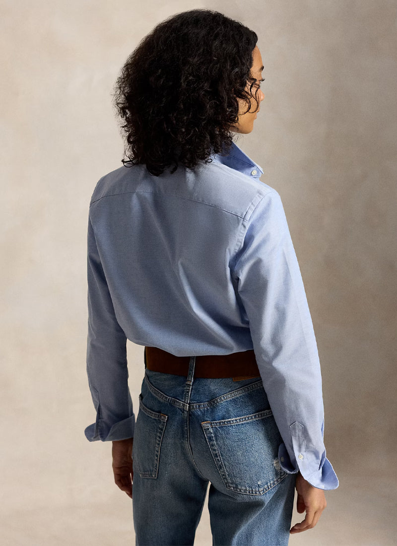 Cotton Stretch Oxford Shirt