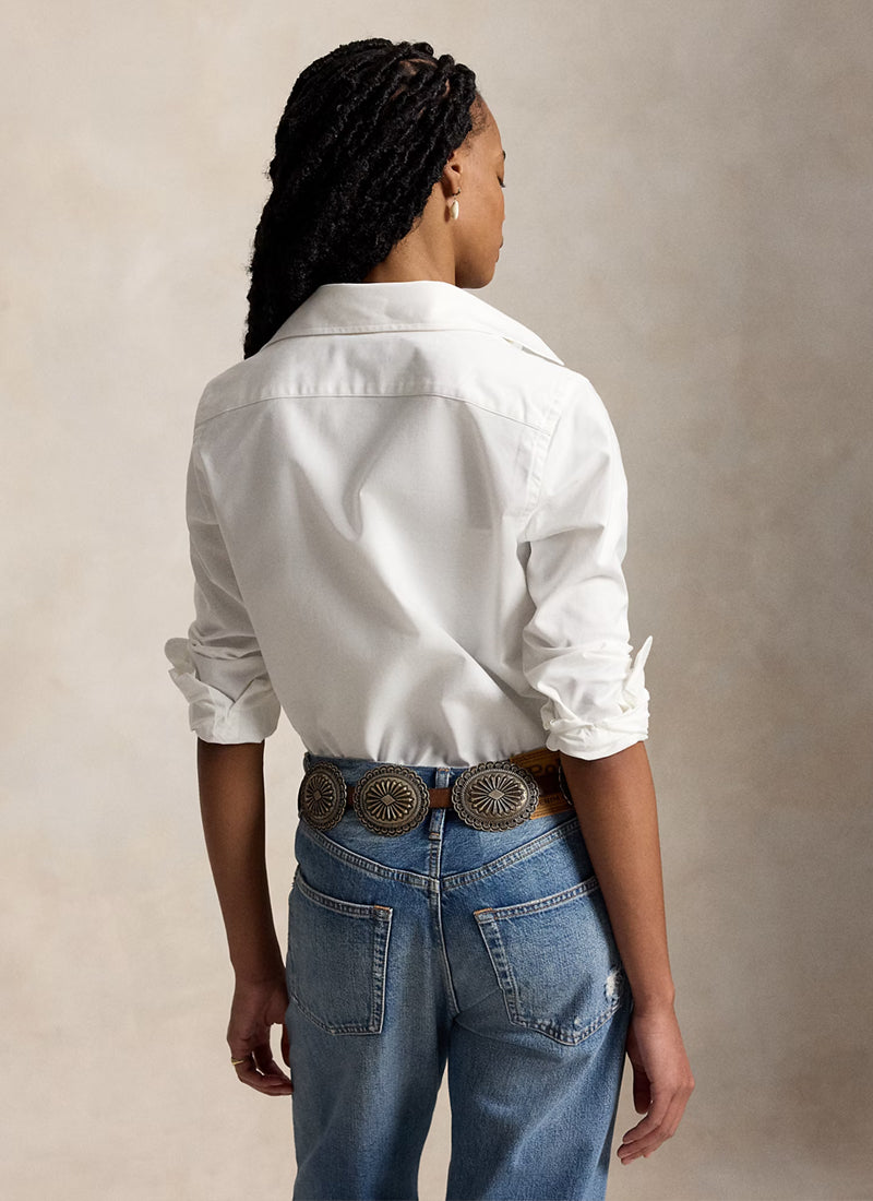 Polo Ralph Lauren Cotton Stretch Oxford White