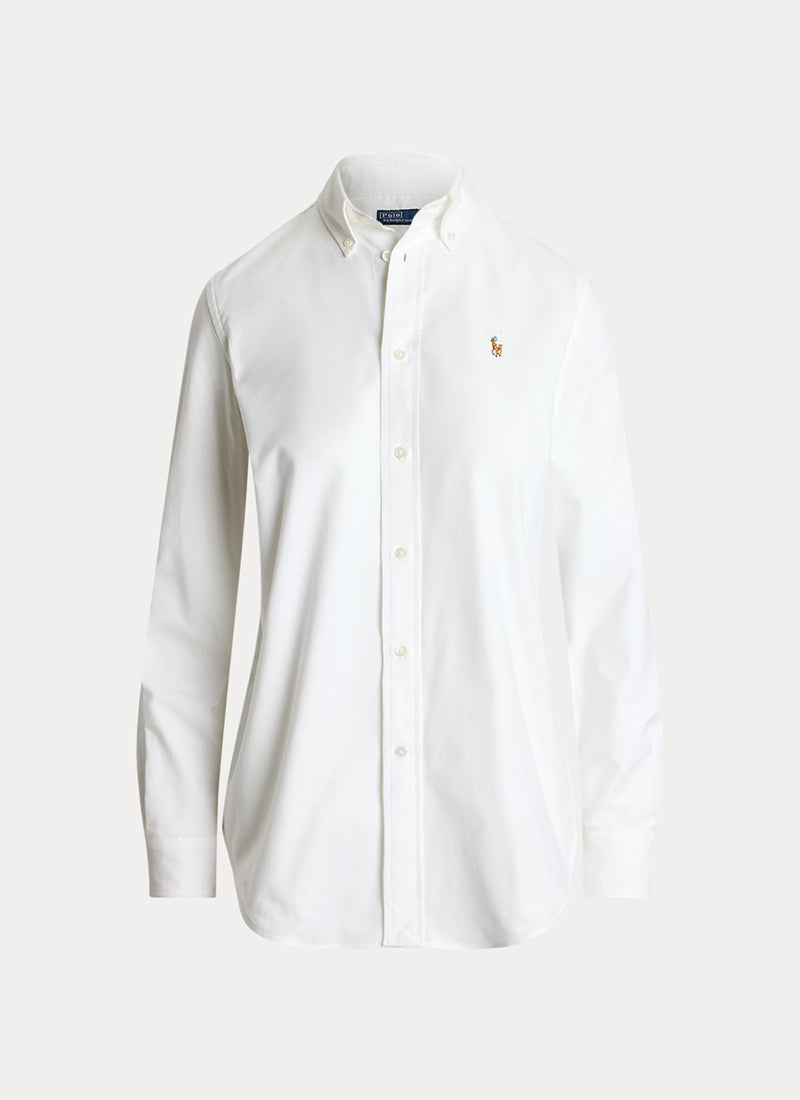 Polo Ralph Lauren Cotton Stretch Oxford White