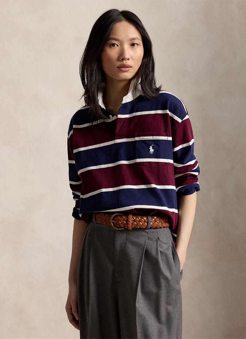 Polo Ralph Lauren Vintage Stripe Rugby Polo
