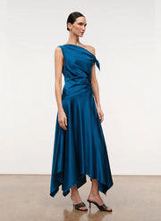 STAUD Portia Silk Dress