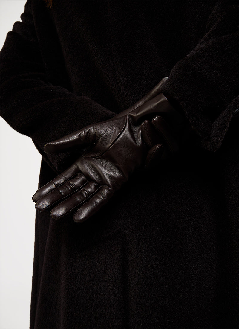 Cashmere Leather Gloves by Portolano at Andrews