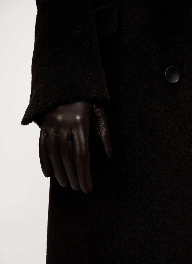 Cashmere Leather Gloves