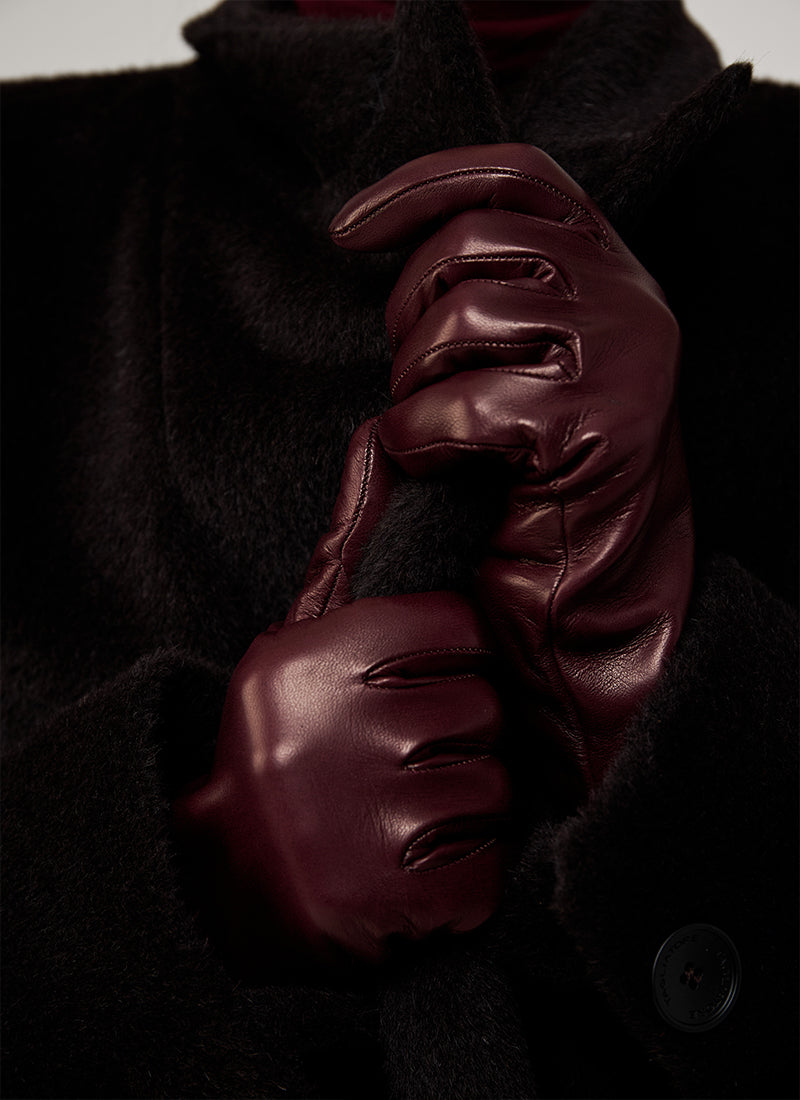 Cashmere Leather Gloves by Portolano at Andrews