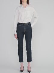 Borrowed Straight Leg Jeans FRAME at Andrews