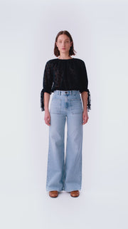 Tie Sleeve Blouse by Smythe at Andrews