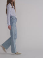 Le Slim Palazzo Wide Leg Flare Jeans by FRAME at Andrews