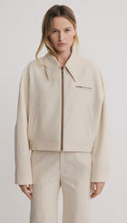 Crop Zip Jacket by Smythe at Andrews 