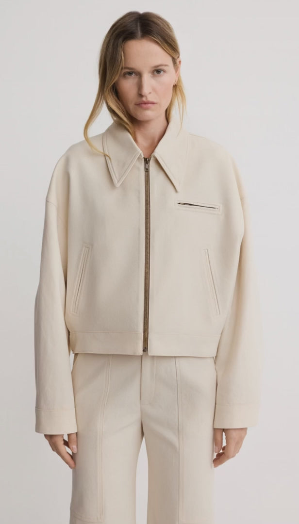  Crop Zip Jacket by Smythe at Andrews 