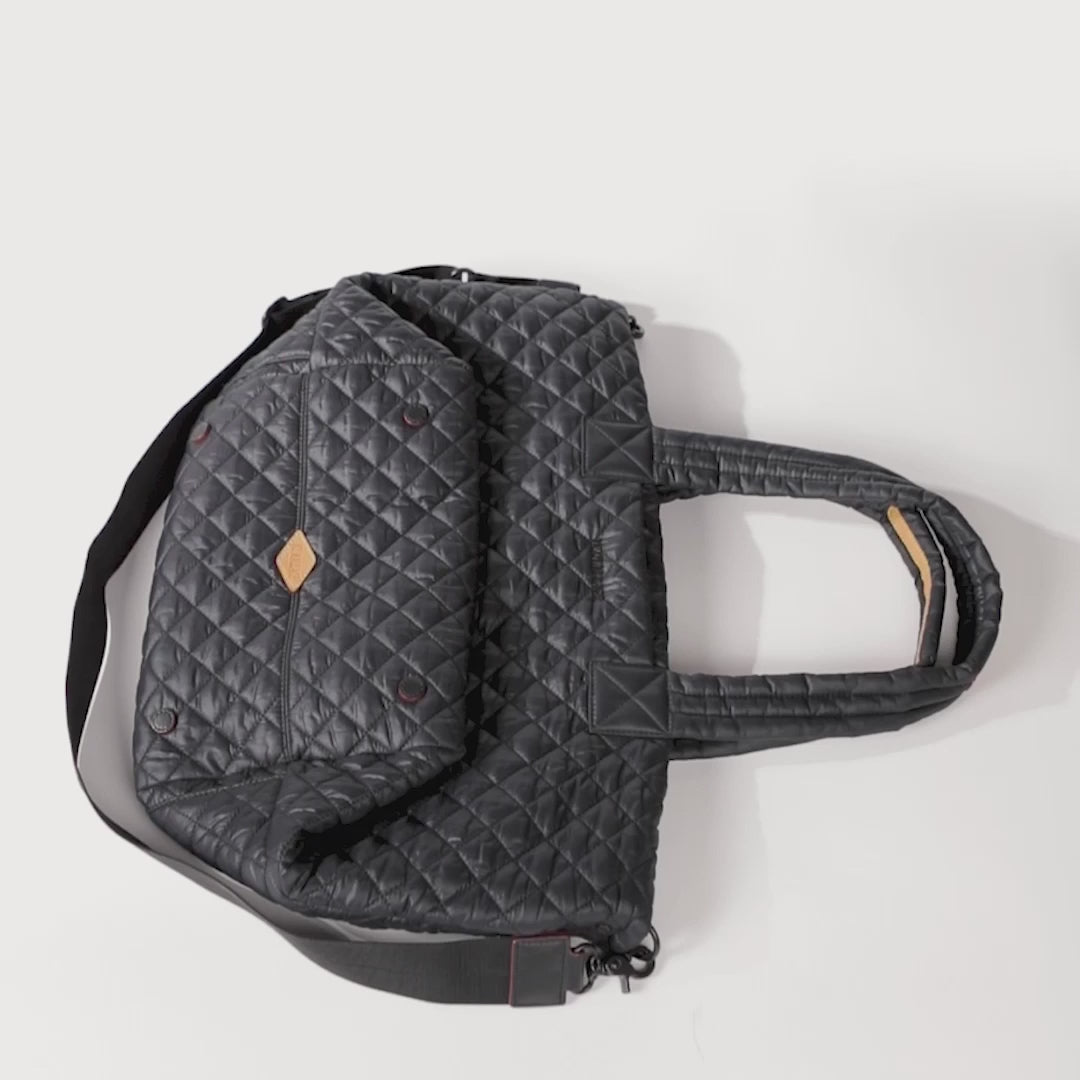 MZ Wallace Medium Metro Dawn Blue Tote Deluxe