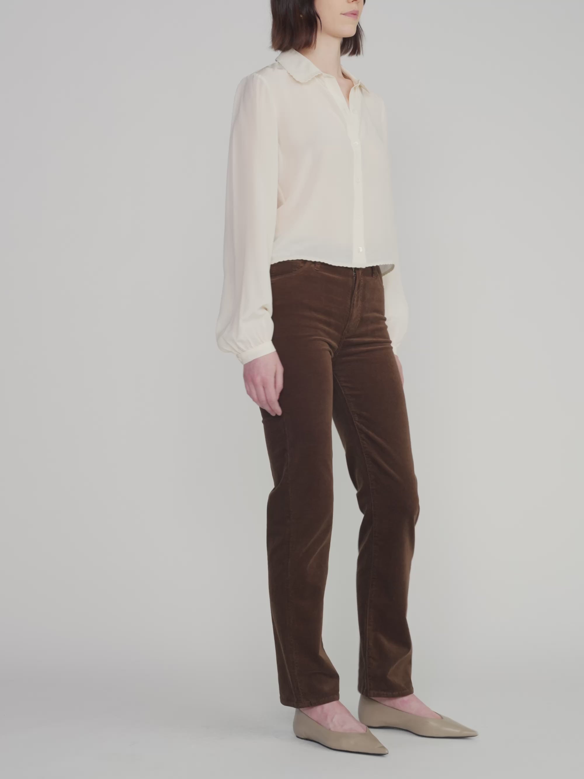  Sleek Straight Corduroy by FRAME at Andrews 