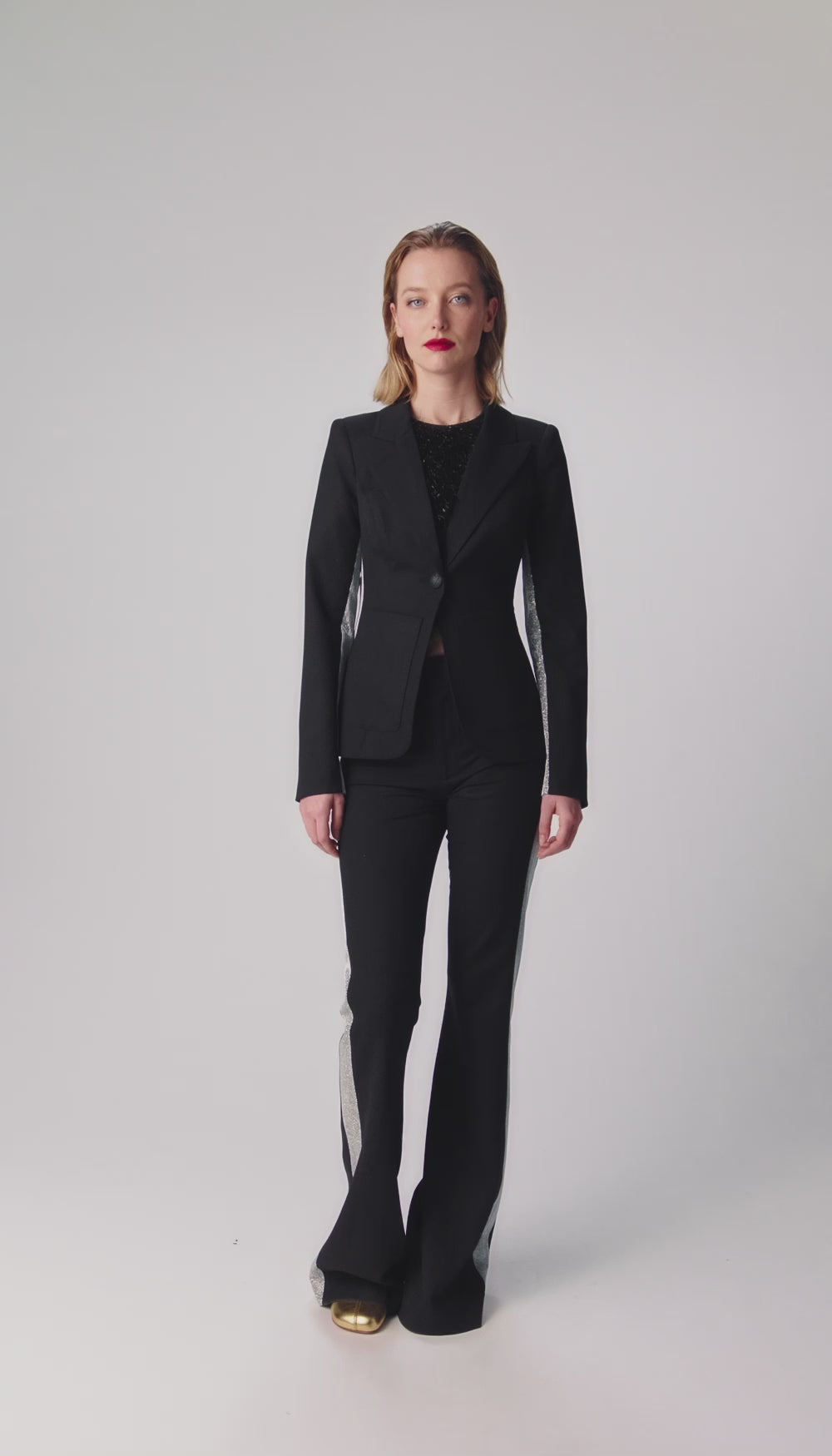 Smythe Tux Stripe Blazer
