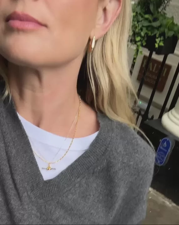  Lucy Williams T-Bar Knot Pendant Necklace by Missoma at Andrews 