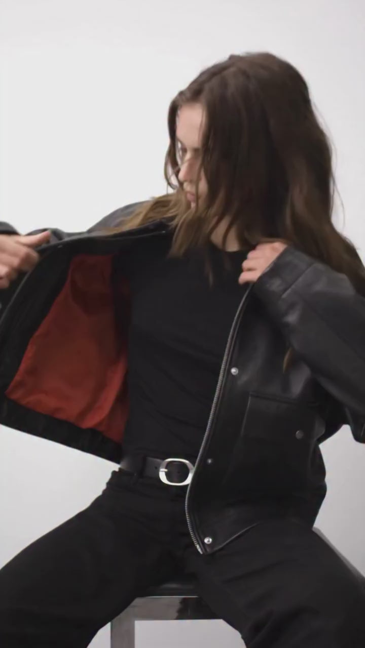Nonie Leather Jacket by rag & bone | Andrews