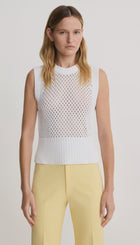 Mesh Knit Vest by Smythe at Andrews