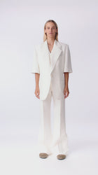  Patch Pocket Pintuck Trouser Smythe at Andrews 