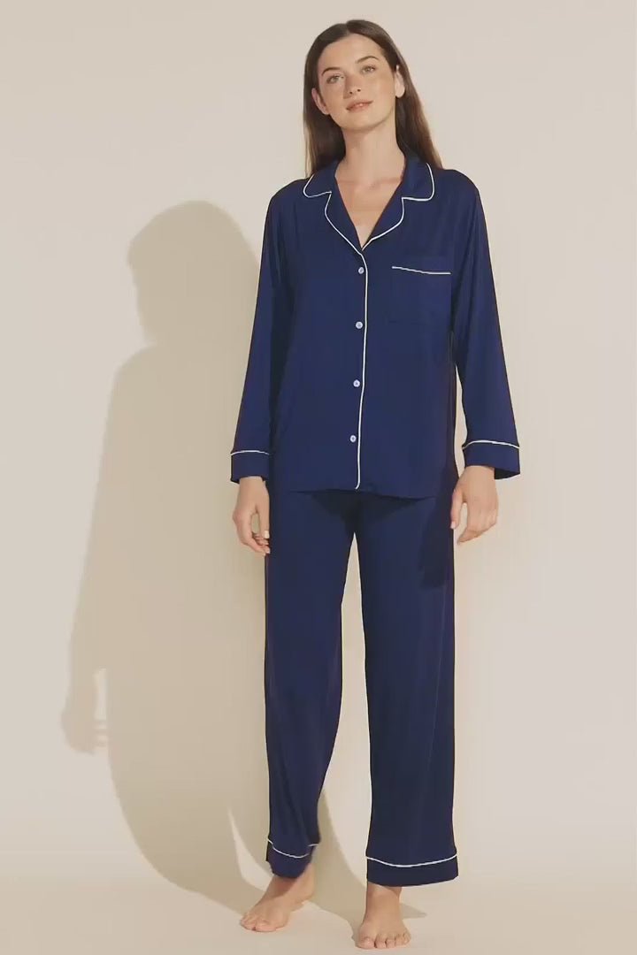 Eberjey Gisele Tencel Modal Long PJ Set