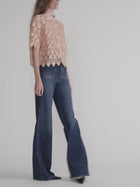  Le Slim Palazzo Modernist Pocket Wide Leg Jeans by FRAME at Andrews 