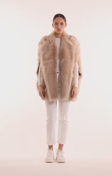  Toscana Shearling Vest by BLANCHA at Andrews 