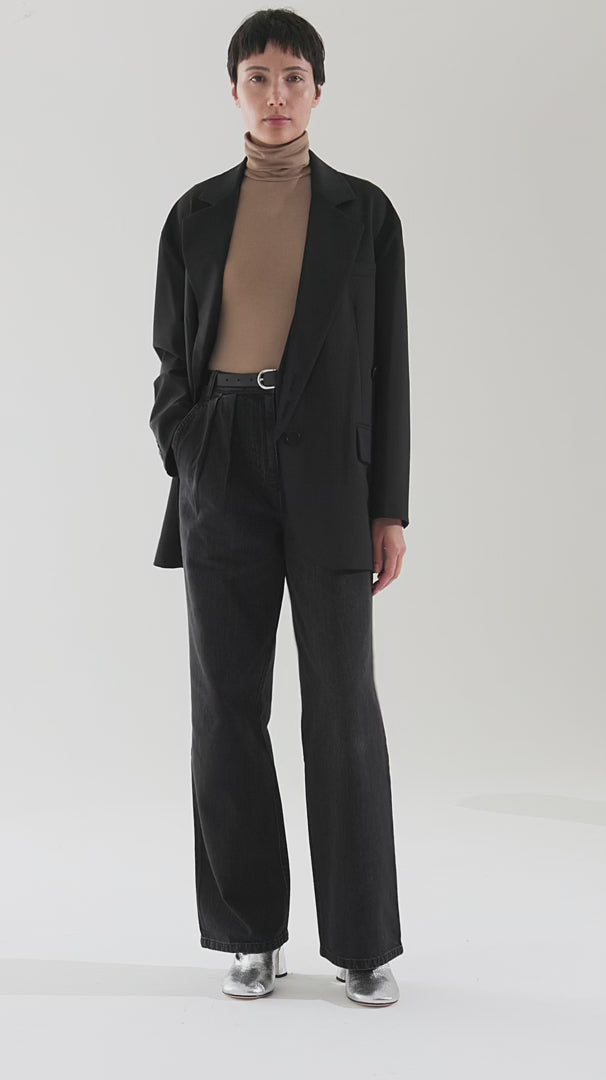 Harlow Flare Heel Ankle Boot by Dear Frances | Andrews