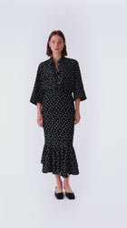  3/4 Sleeve Relaxed Shirt by Smythe at Andrews 