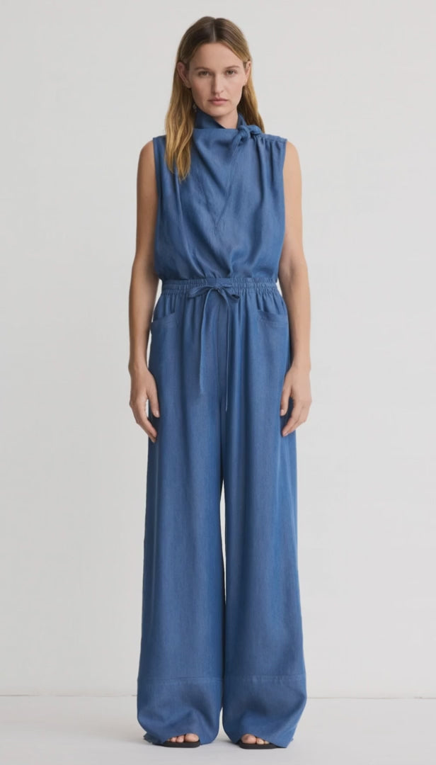 Sleeveless Bandana Neck Top by Smythe at Andrew