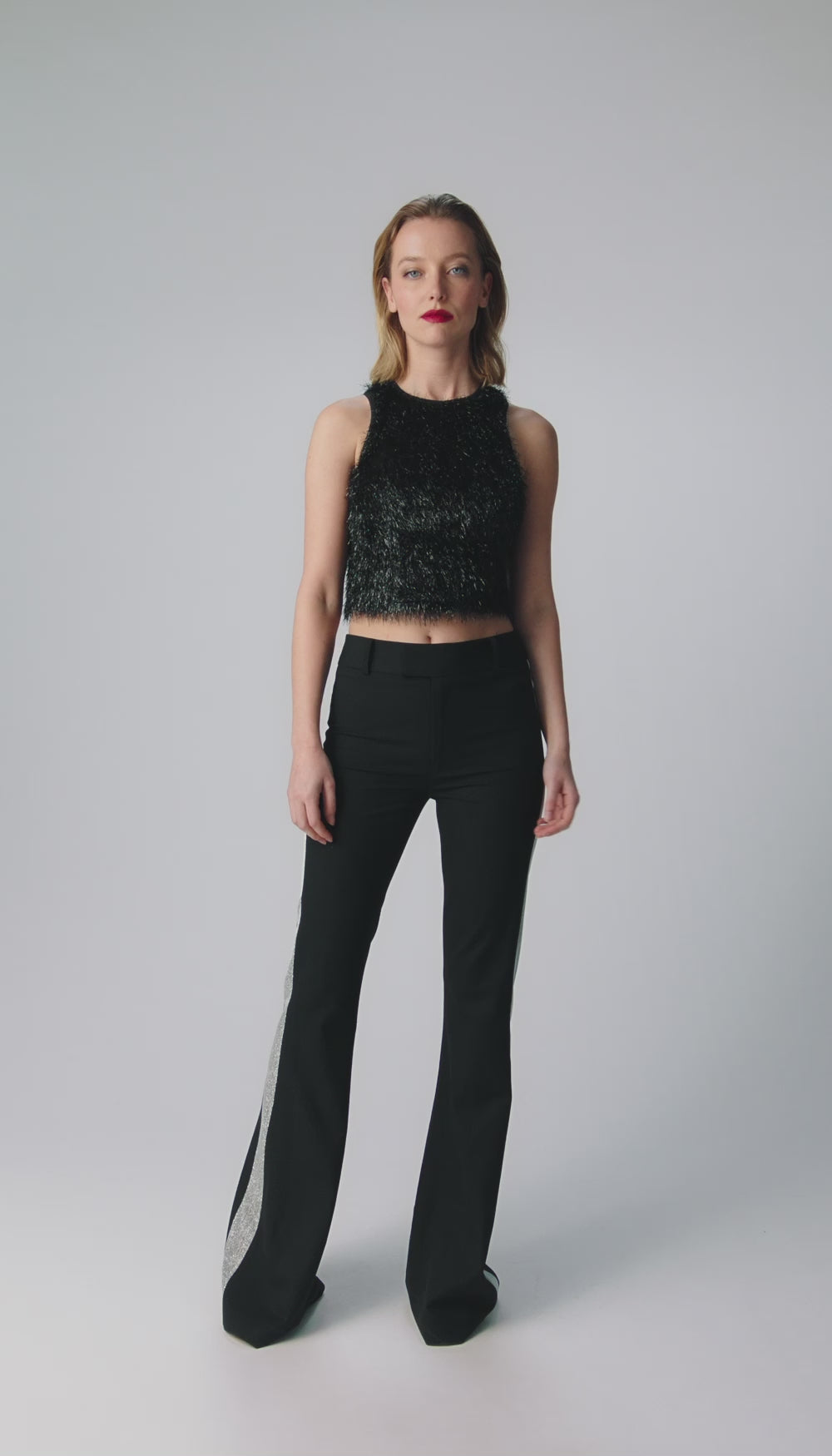 Smythe Tux Stripe Bootcut Pant