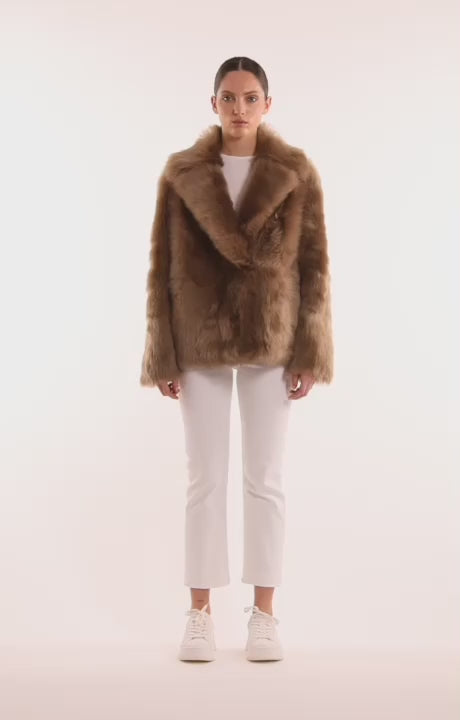 Toscana Shearling Jacket by BLANCHA at Andrews