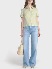 Off Duty Stroll Wide Leg Jeans by FRAME at Andrews 