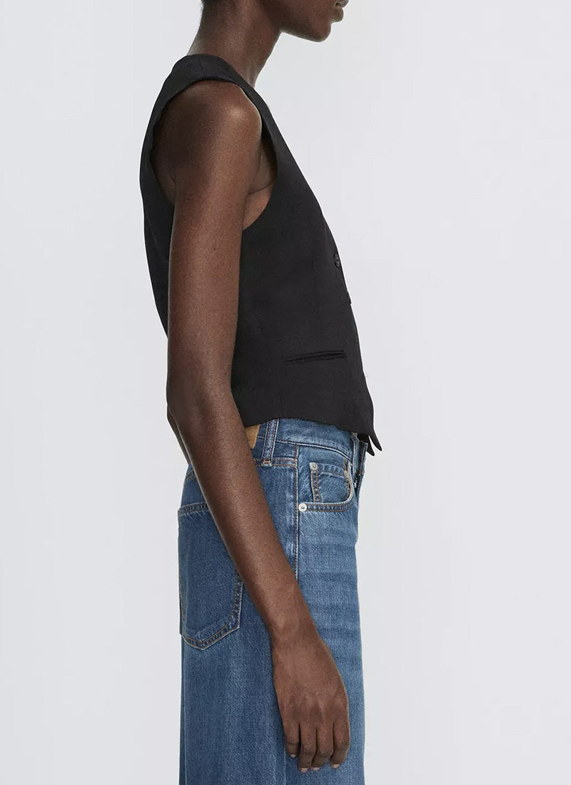 rag & bone Priya Crepe Vest
